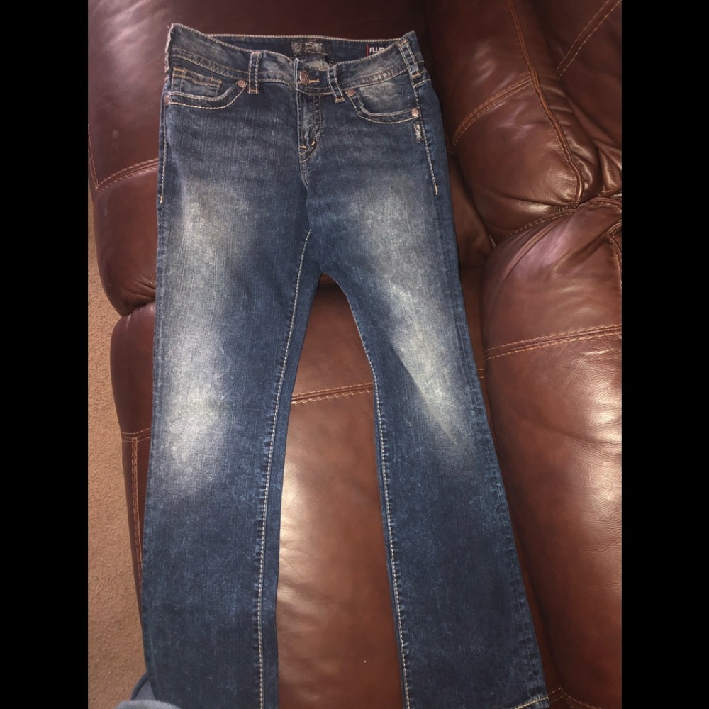 Silver Suki Bootcut Jeans - image 4